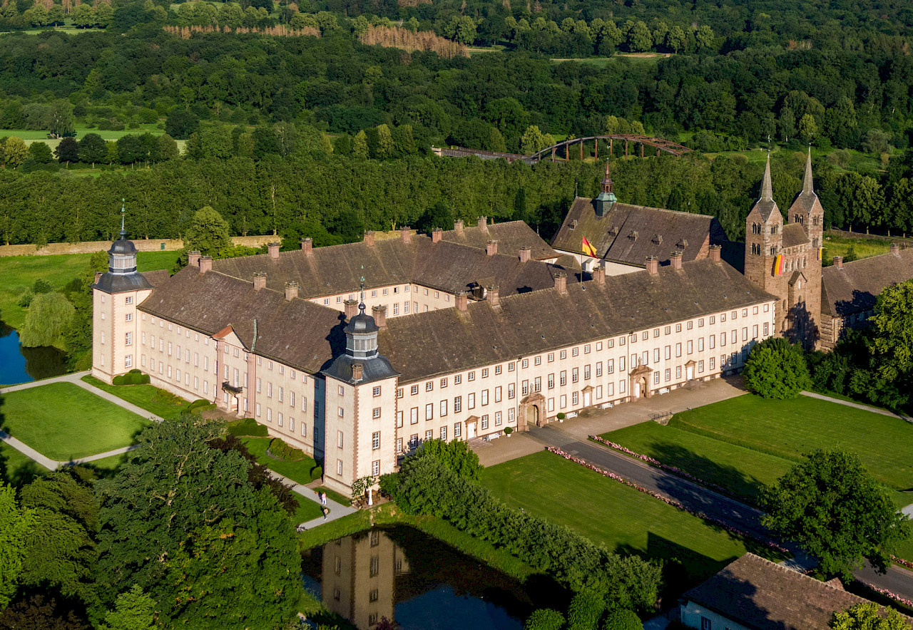 UNESCO World Heritage Site: the Imperial Abbey of Corvey ©adobestock_274949447